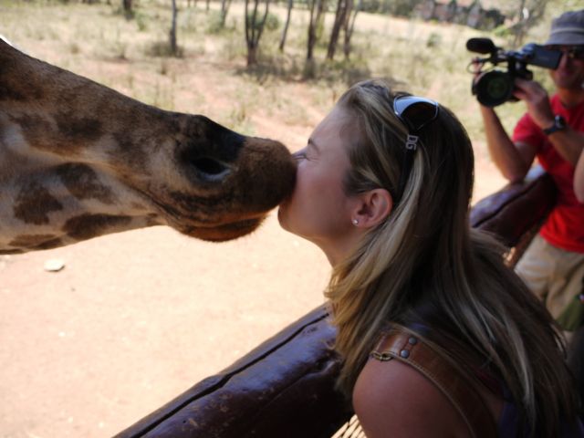 giraffe park